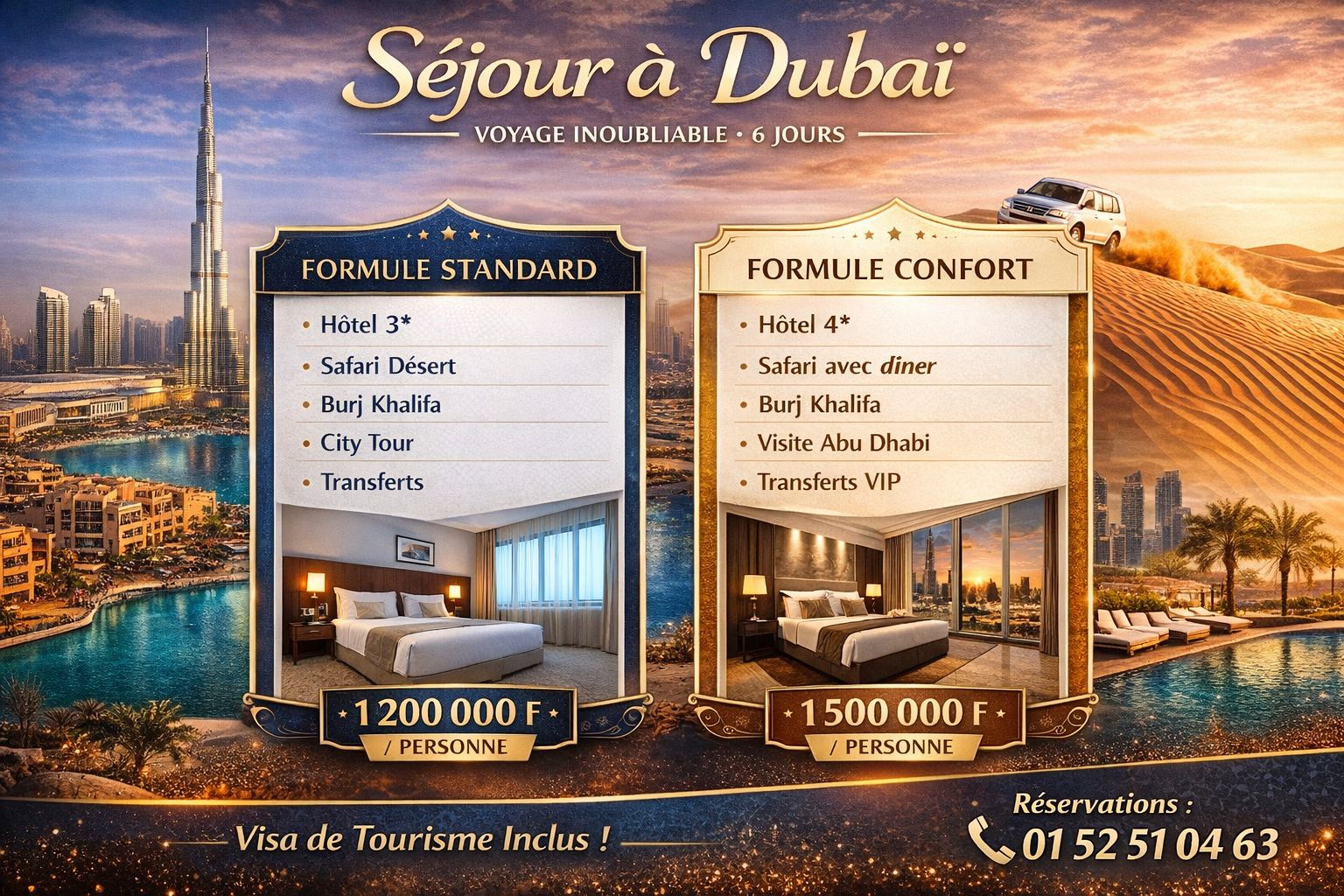 Séjour à Dubaï